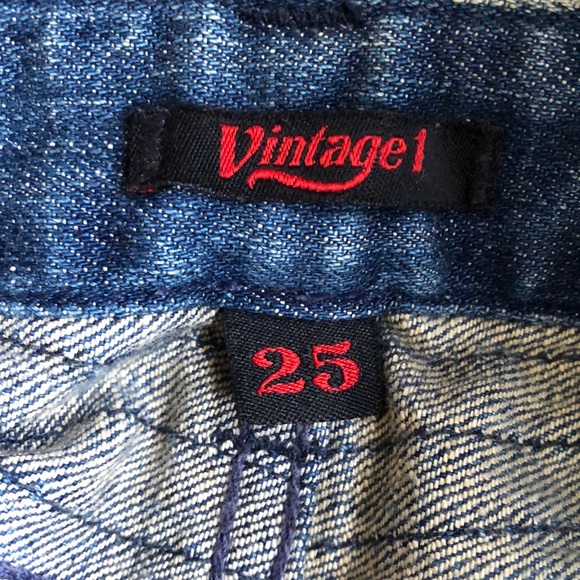 VINTAGE1  biker Jeans - Picture 4 of 8
